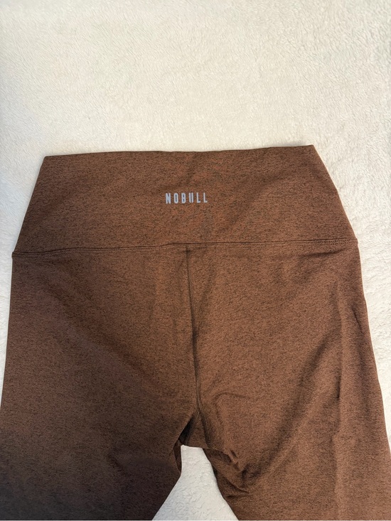 NOBULL Pants - NOBULL Brown Marled High-Rise Leggings